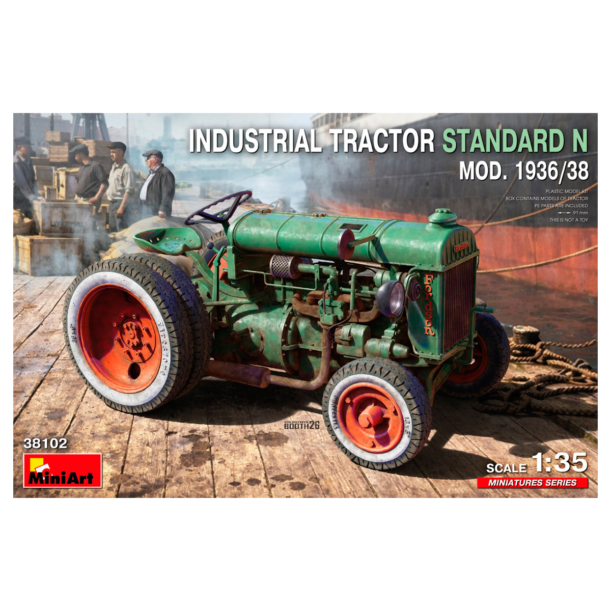 1/35 Industrial Tractor Standard N Mod. 1936/38