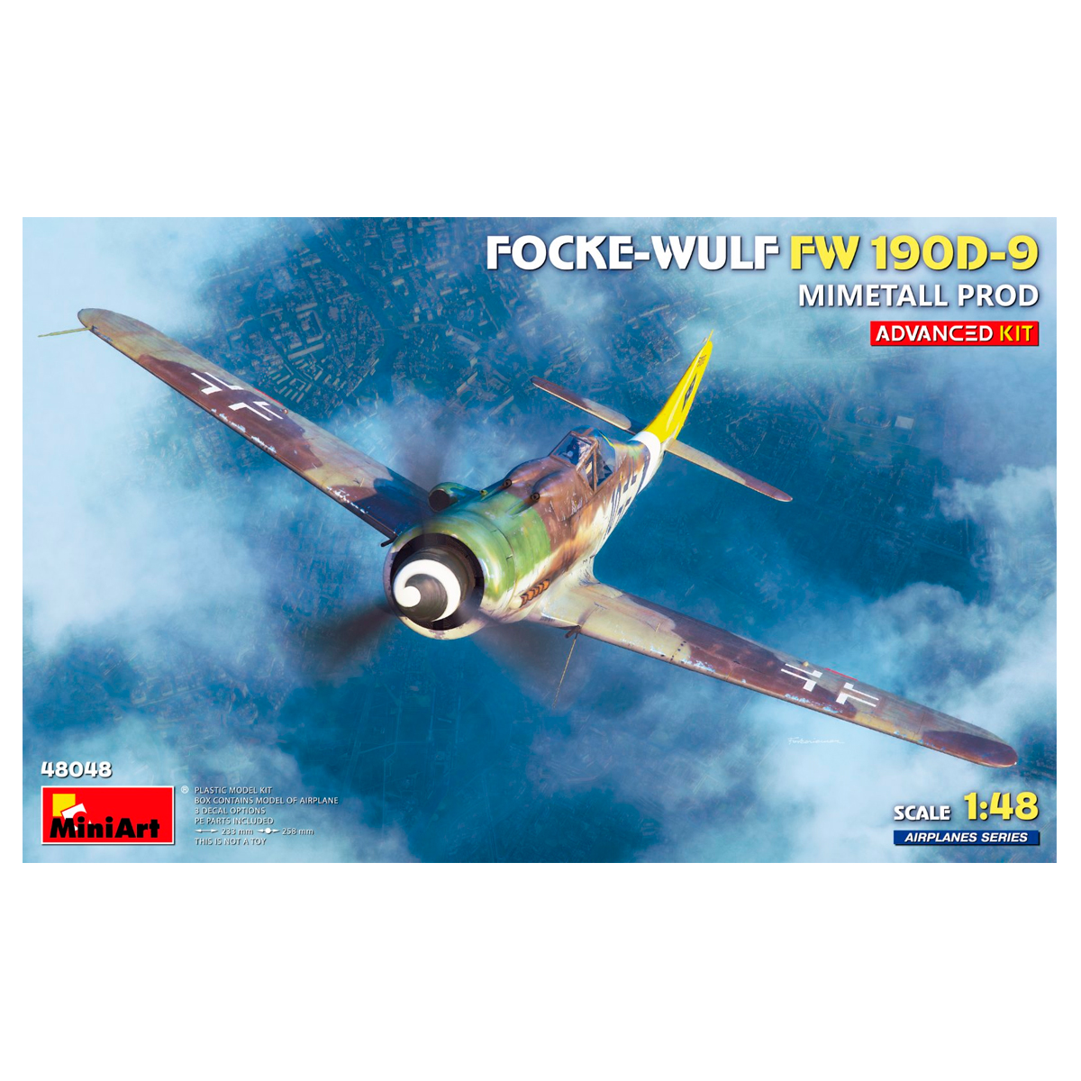 1/48 Focke-Wulf Fw 190D-9. Mimetall Prod. Advanced Kit