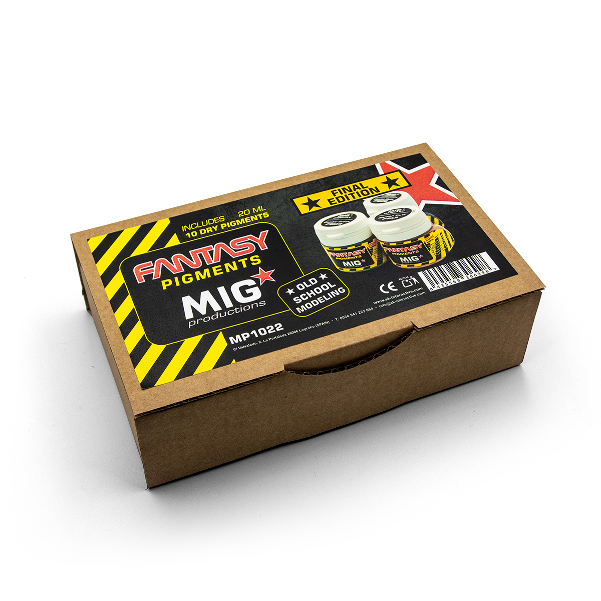 Set de 10 pigmentos secos Fantasia (EDICIÓN FINAL)