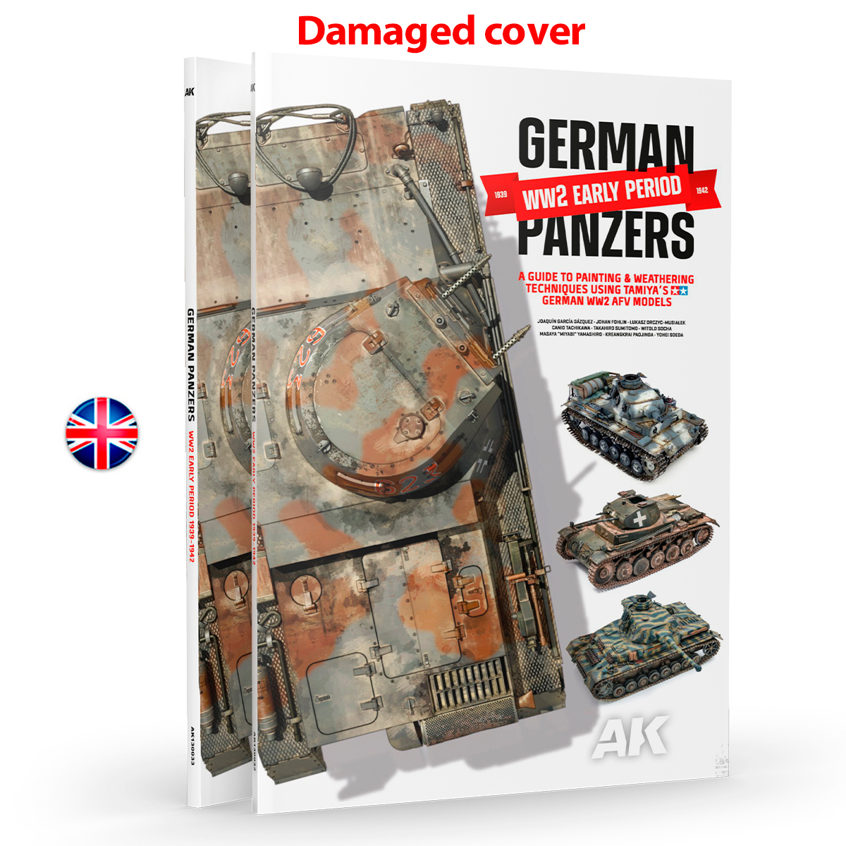 GERMAN PANZERS WW2 EARLY PERIOD 1939-1942 (Damaged cover)