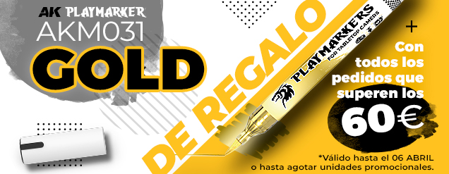 Promo Playmarker AKM031: Regalo con pedidos superiores a 60€