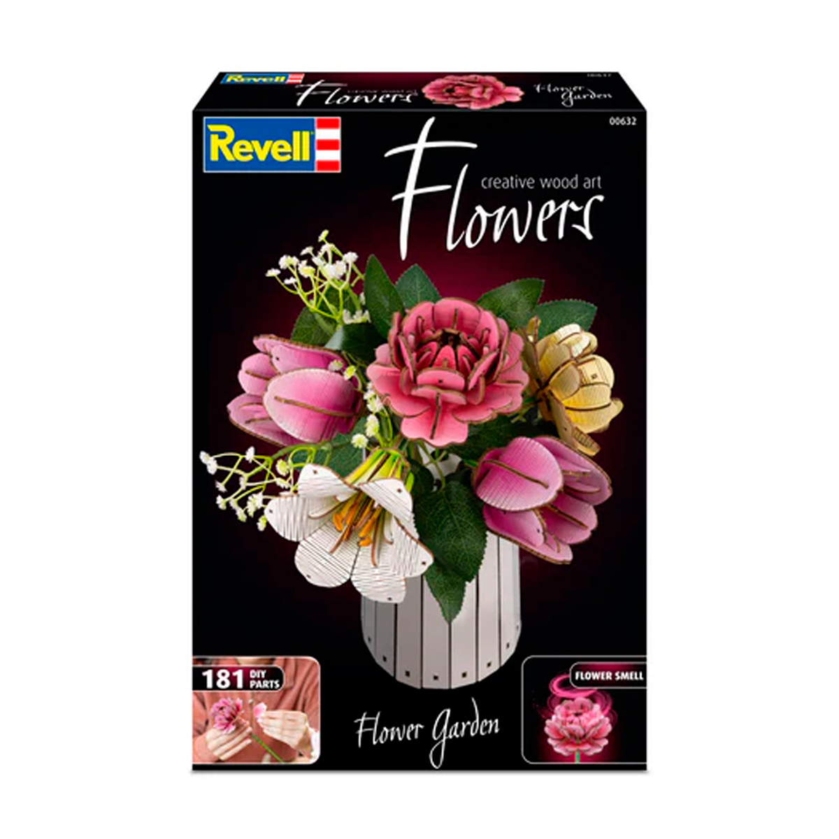 BRICKS CREATIVE WOOD ART FLOWER GARDEN