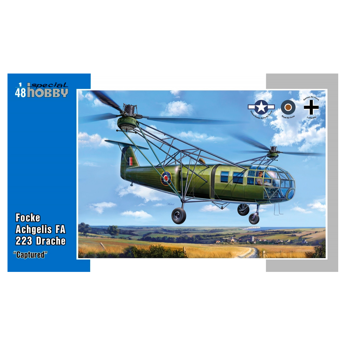 1/48 Focke Achgelis FA 223 Drache «Captured»