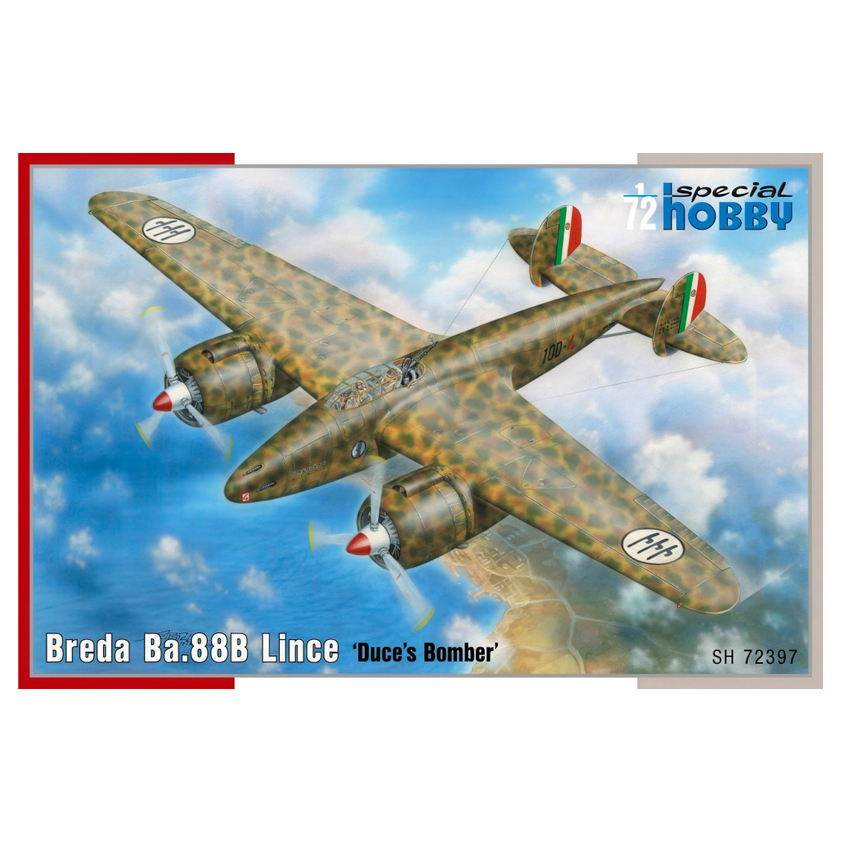 1/72 Breda Ba.88B Lince «Duce’s Bomber»