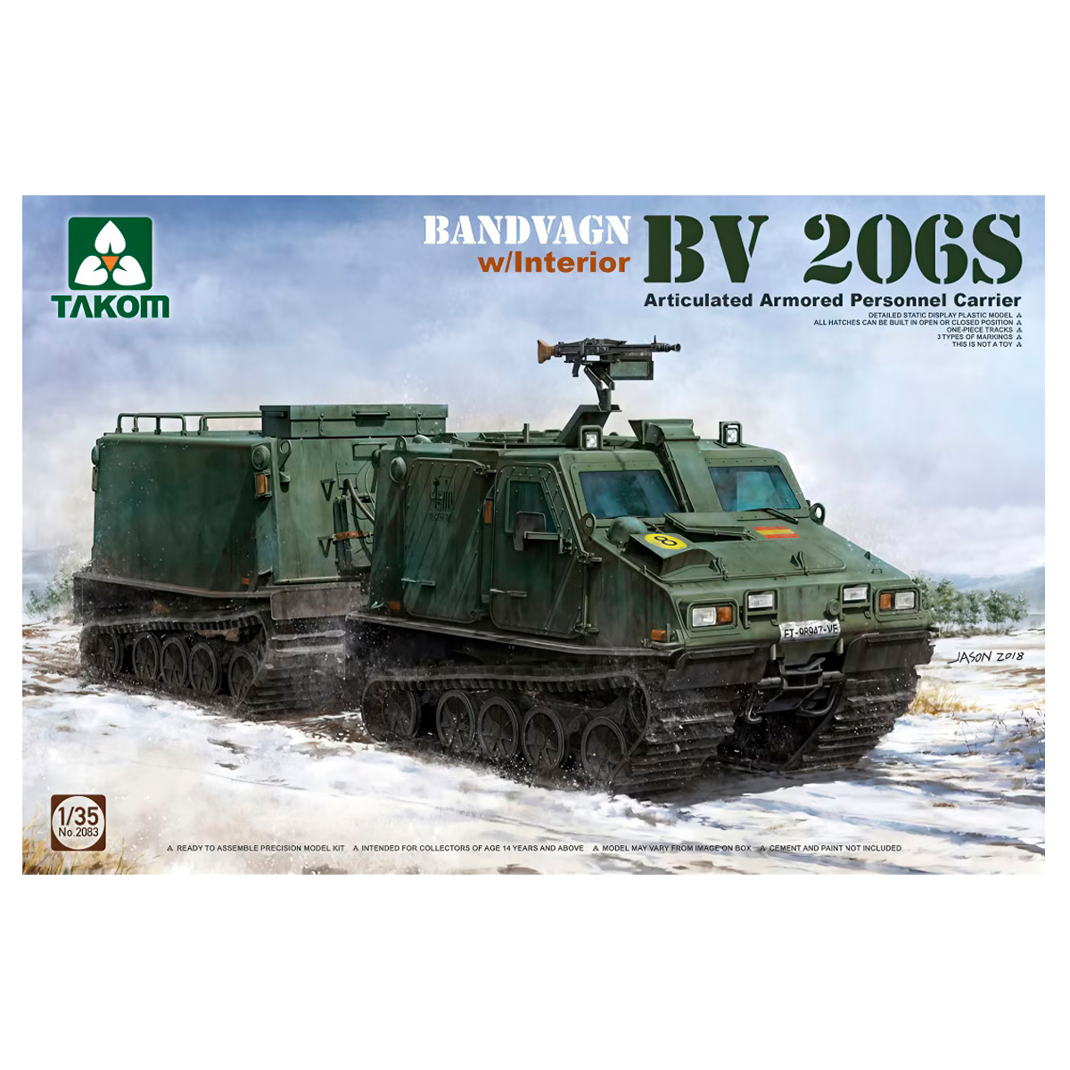 1/35 BV 206S – Bandvagn With Interior