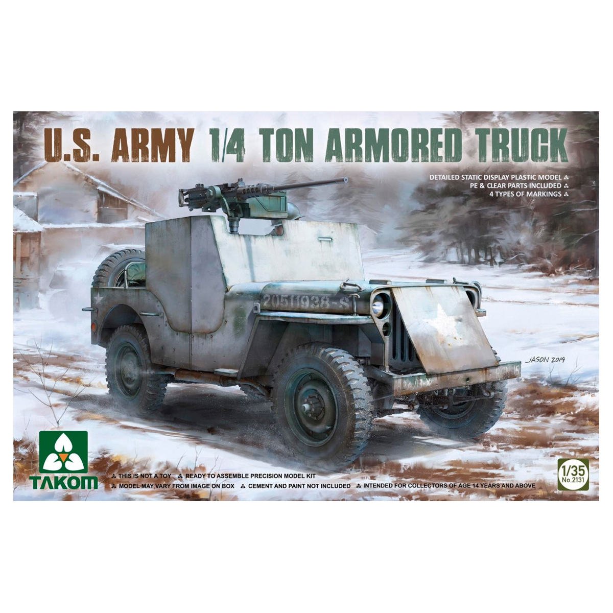 1/35 U.S. Army 1/4 Ton Armored Truck