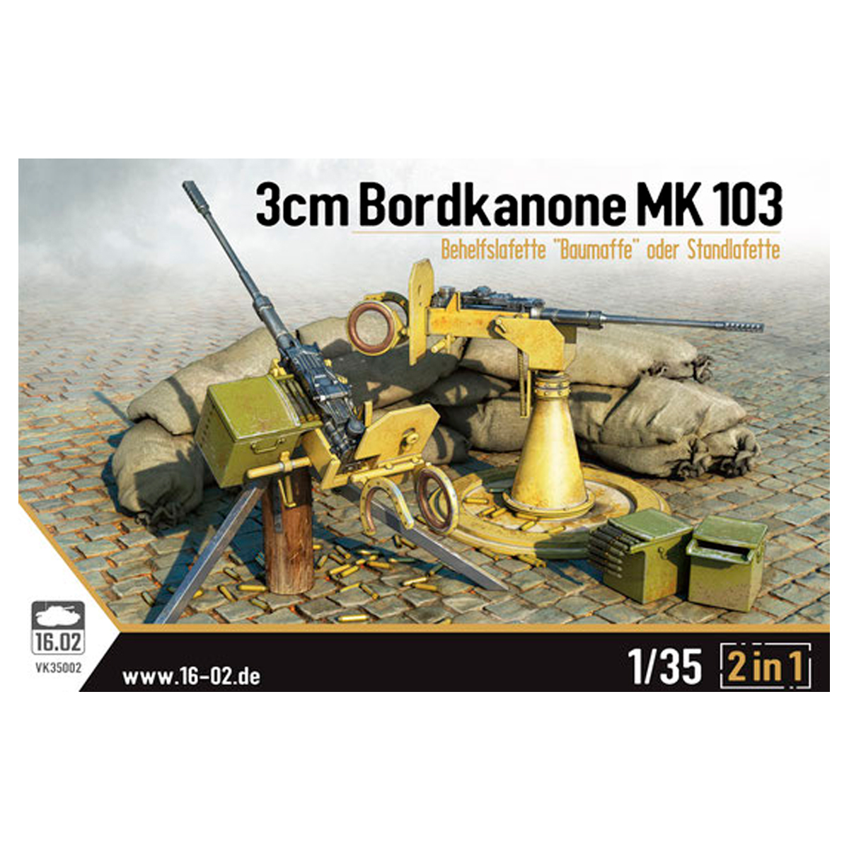 1/35 3Cm Boardkanone MK 103