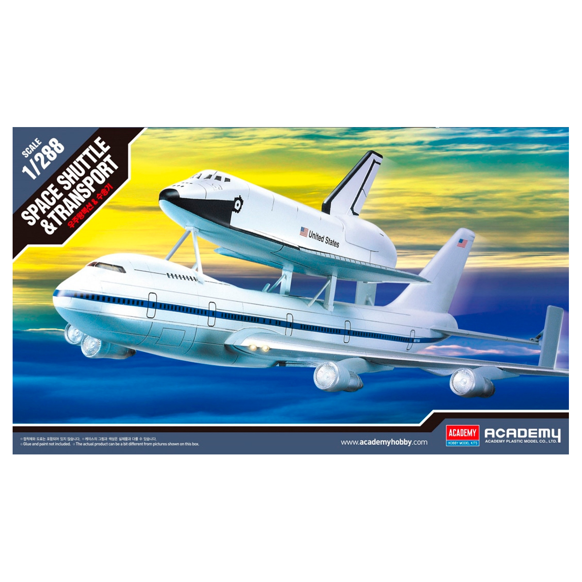 1/288 Space Shuttle & NASA Transport