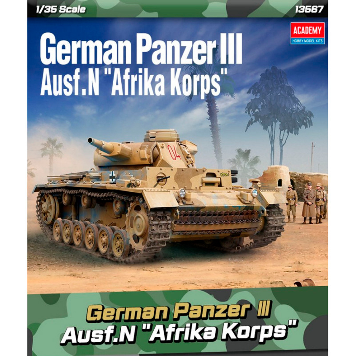 1/35 Panzer III Ausf.N Afrika Korps