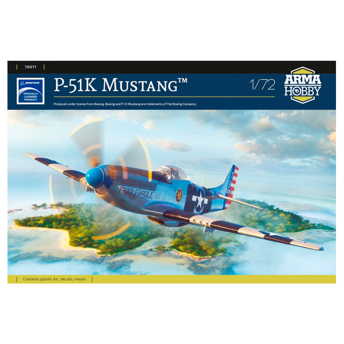 1/72 North-American P-51 K Mustang