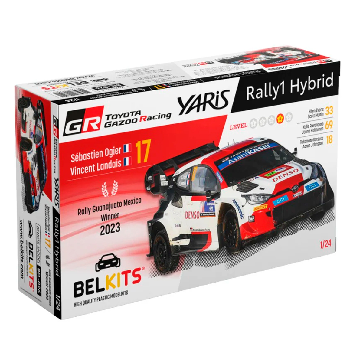 1/24 Toyota Yaris Guanajuato Mexico