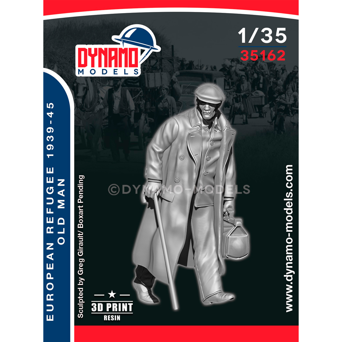 1/35 Civilian – Refugee Man