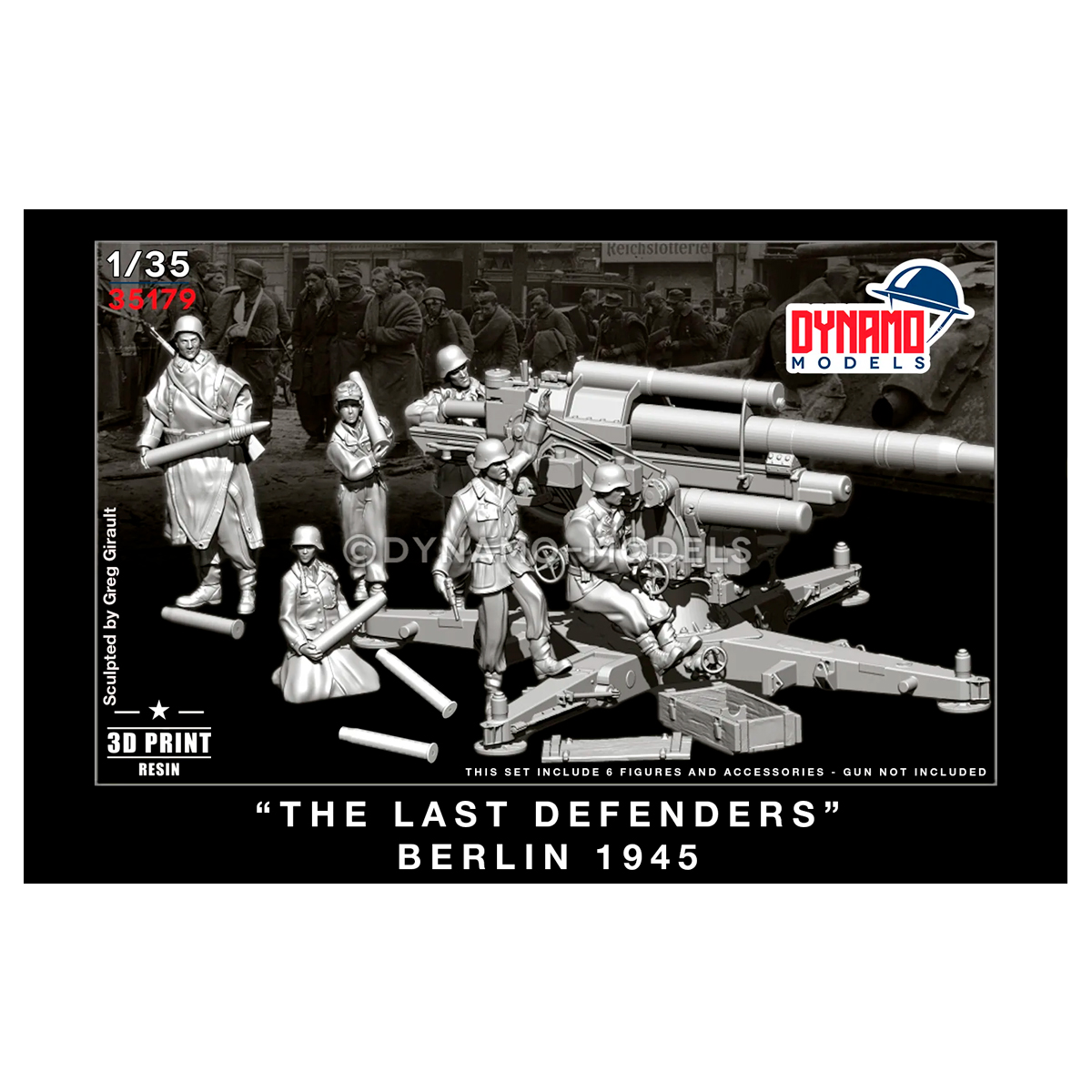 1/35 The Last Defenders – Berlin 1945 Full Set