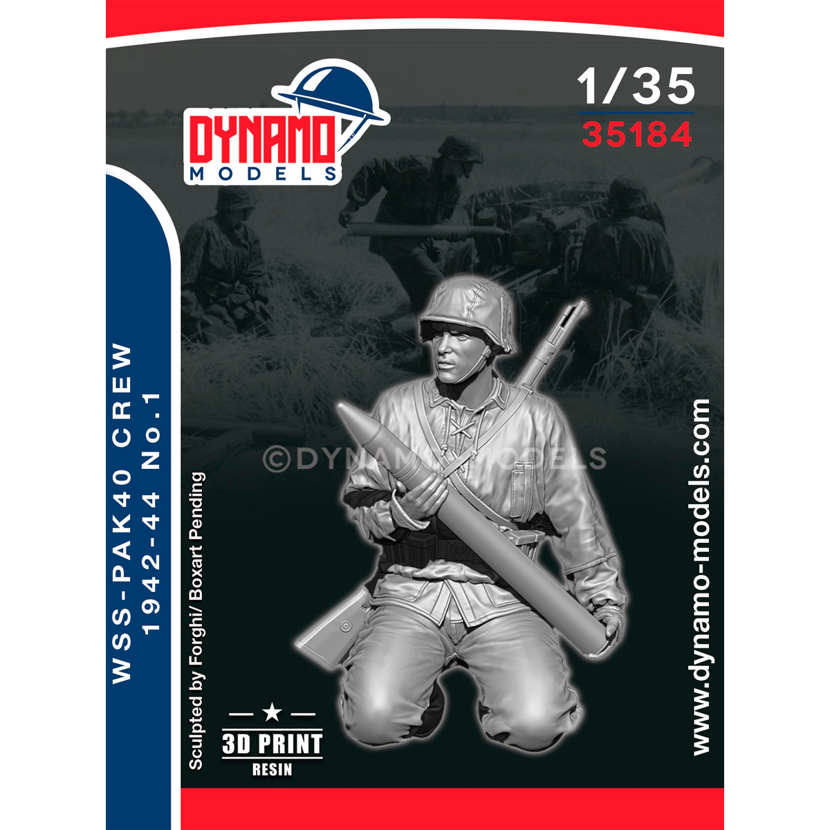 1/35 WSS – PAK40 Crew 1942-44 No.1