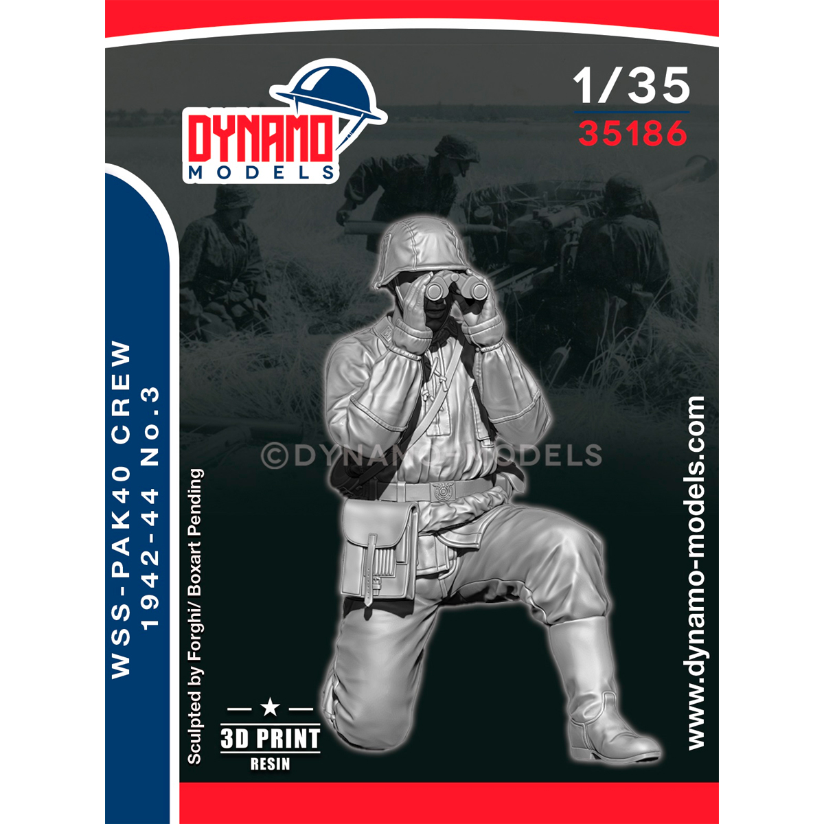 1/35 WSS – PAK40 Crew 1942-44 No.3