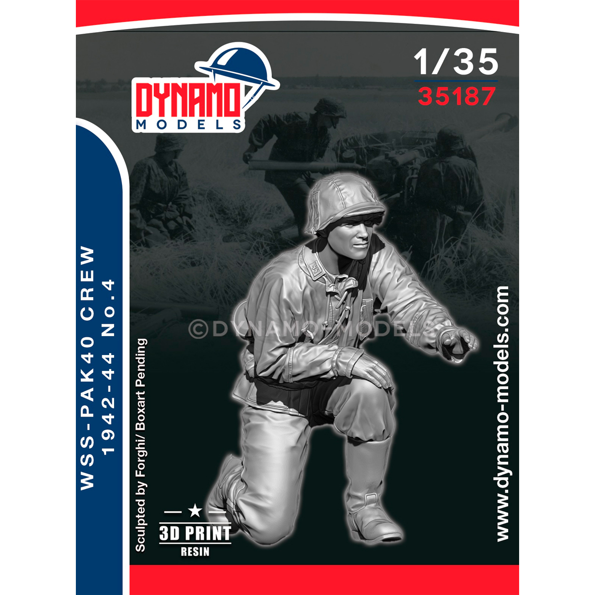 1/35 WSS – PAK40 Crew 1942-44 No.4