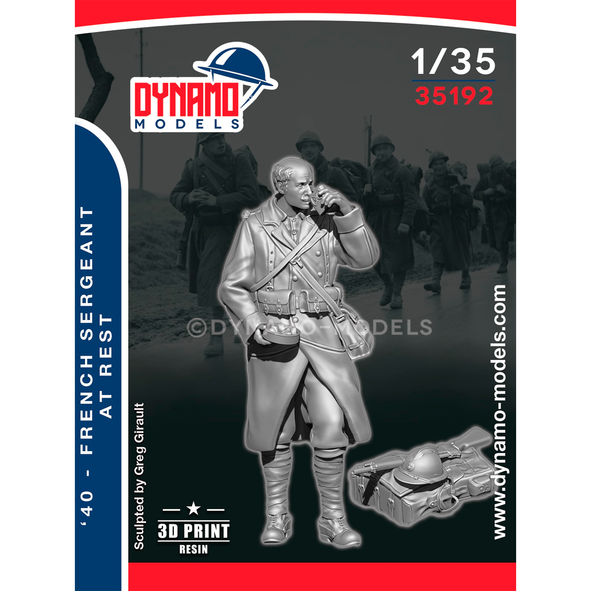 1/35 French ‘40’ Sergeant at Rest