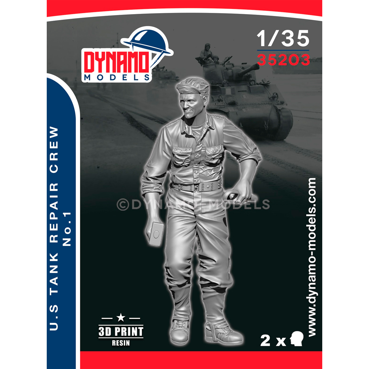 1/35 U.S Tank Repair Crew No.1