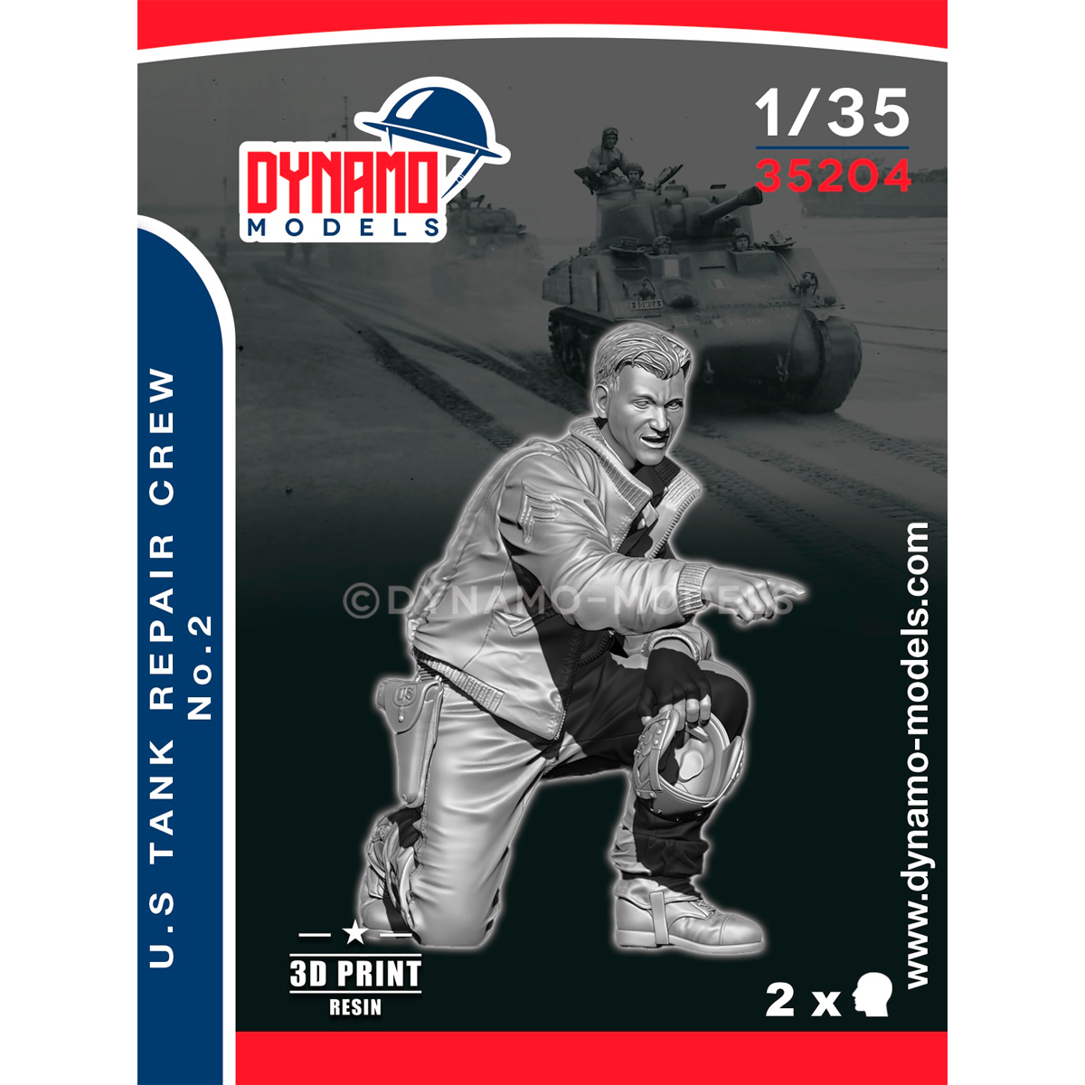 1/35 U.S Tank Repair Crew No.2