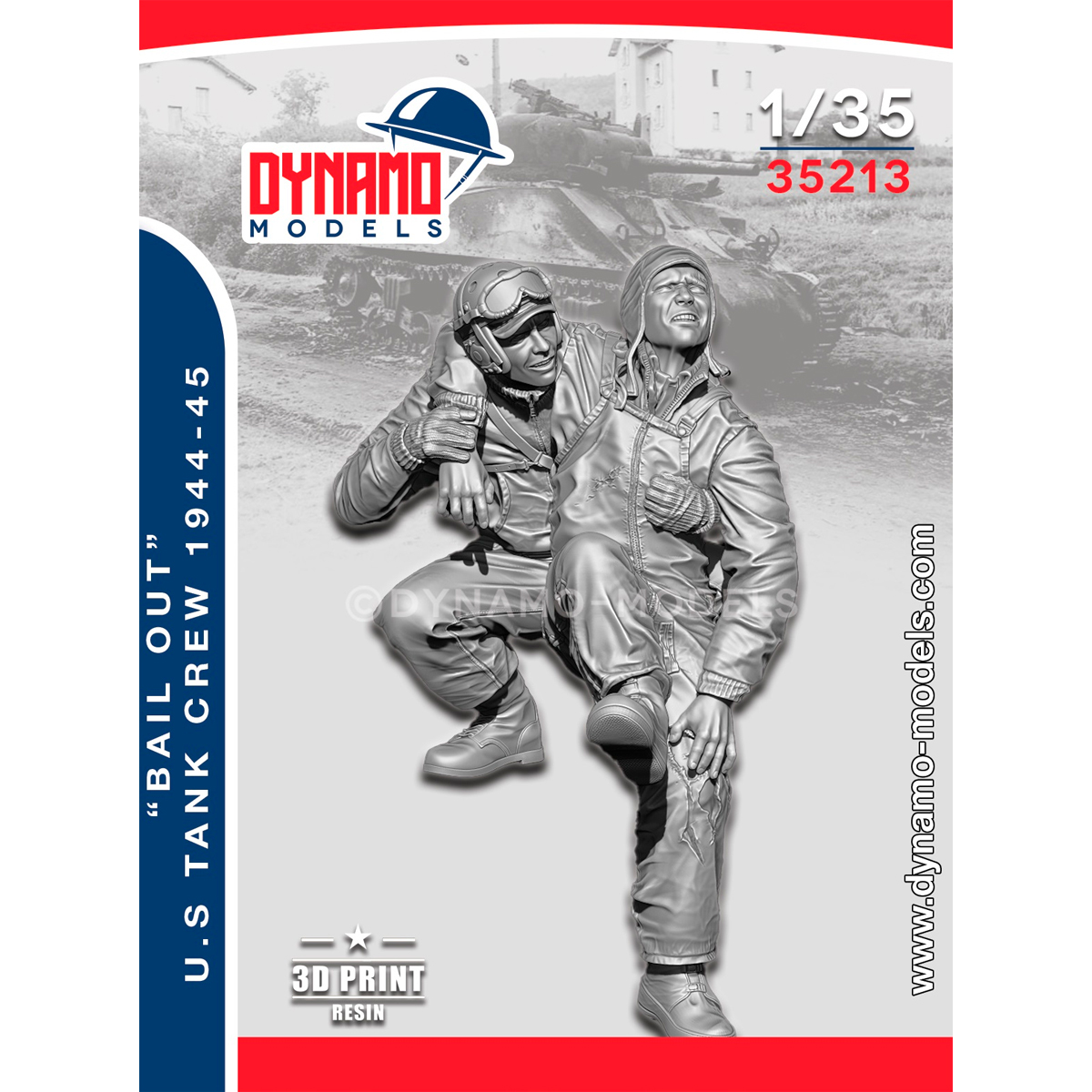 1/35 ’ Bail Out ‘’ U.S Tank Crew 1944-45 Set 1