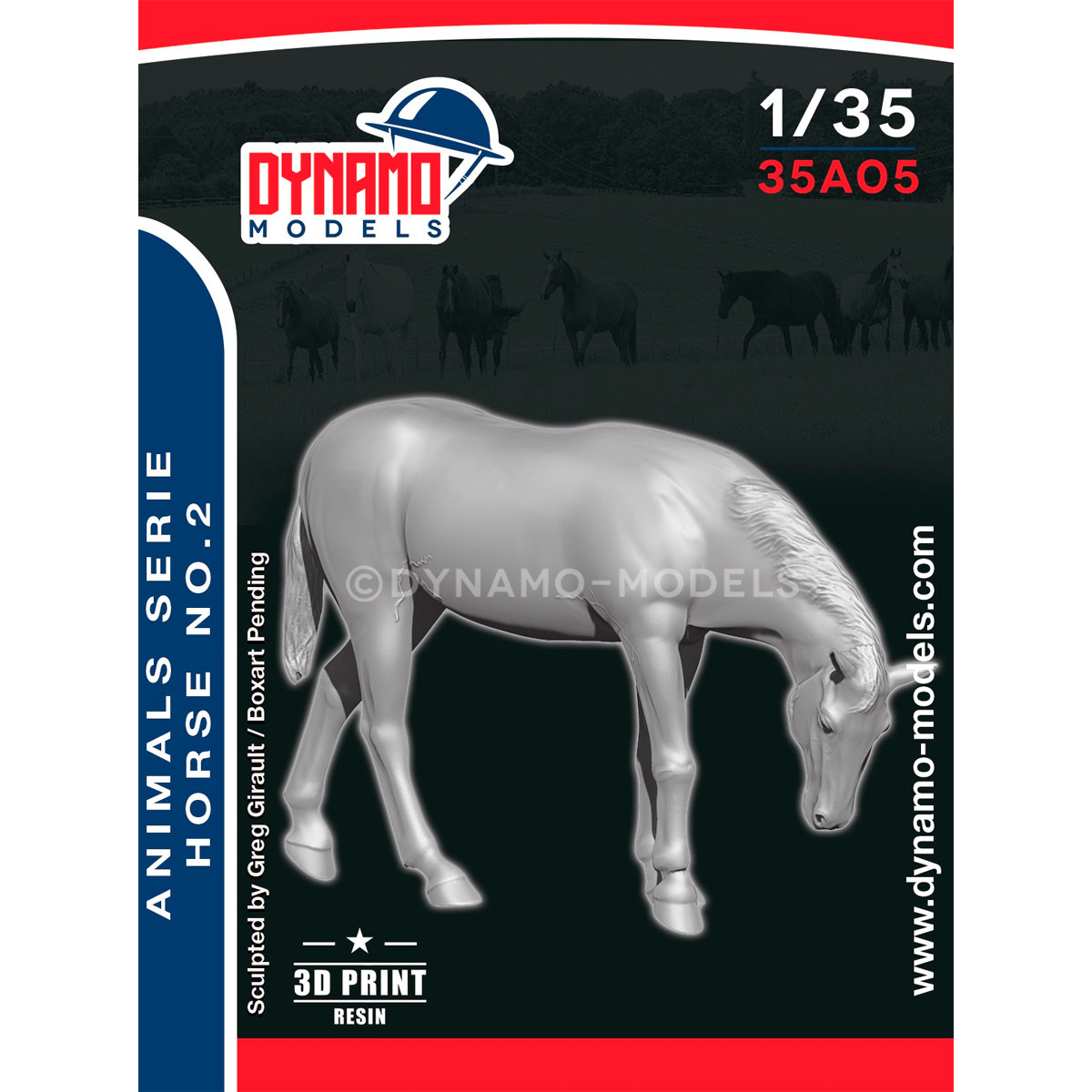 1/35 Animal Set Horse No.2