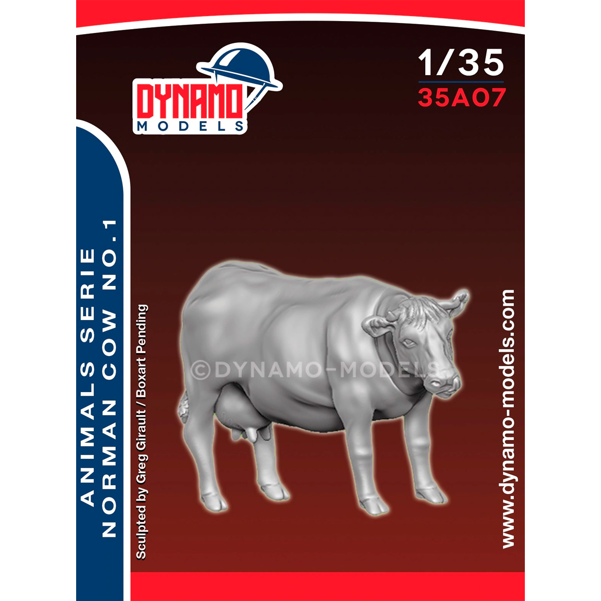 1/35 Animals serie – Normand Cow No.1