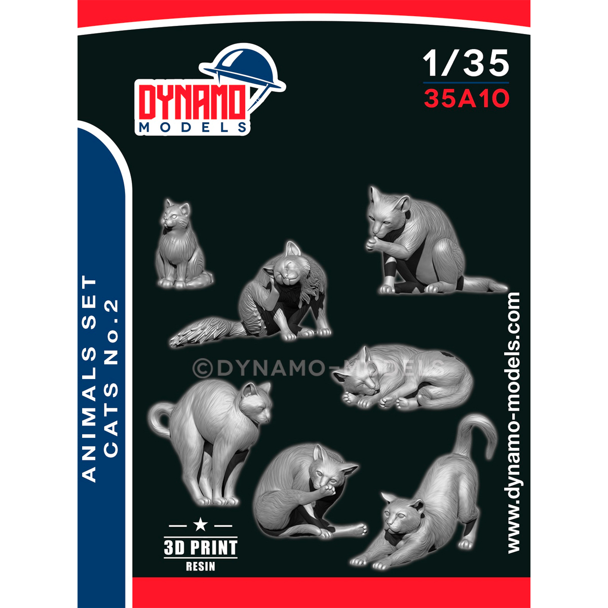 1/35 Animals Serie – Cats Set No.2