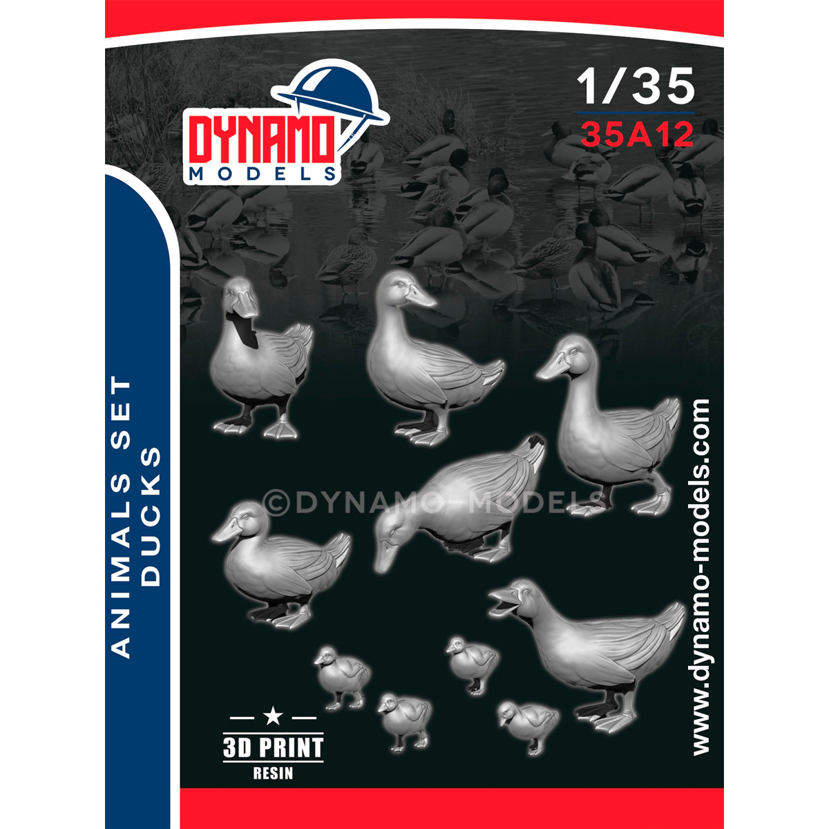 1/35 Animals set – ‘’ Ducks ‘’