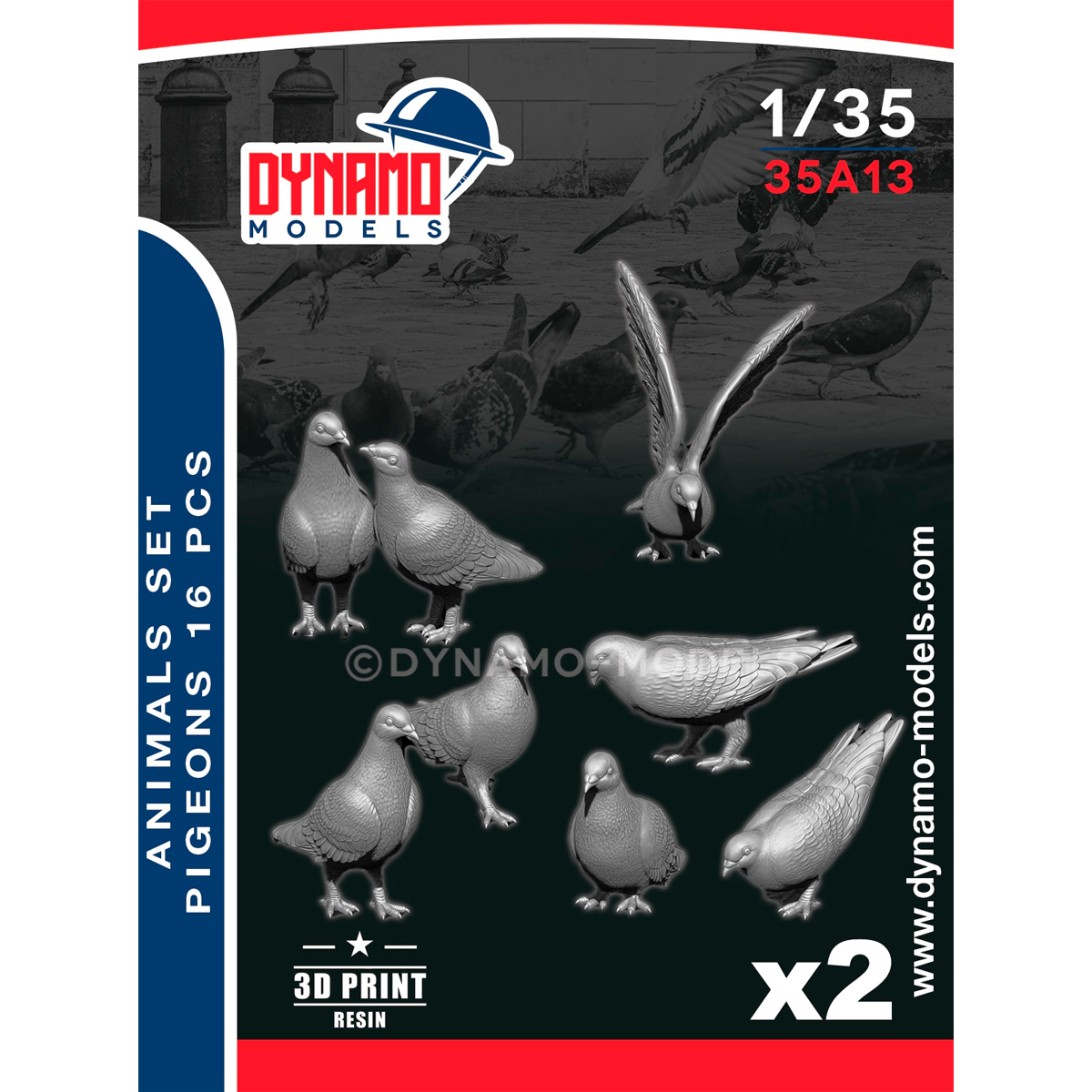 1/35 Animals set – ‘’ Pigeons ‘’
