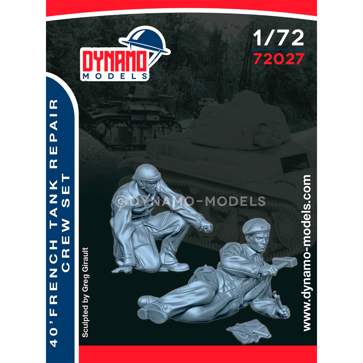 1/72 ’40 – French Tank Repair Crew Set