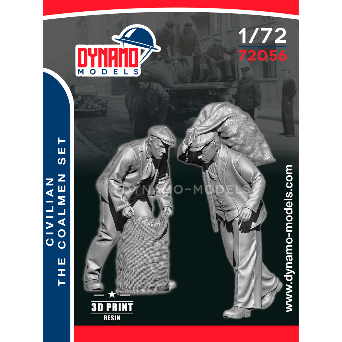 1/72 Civilian – The Coalmen Set