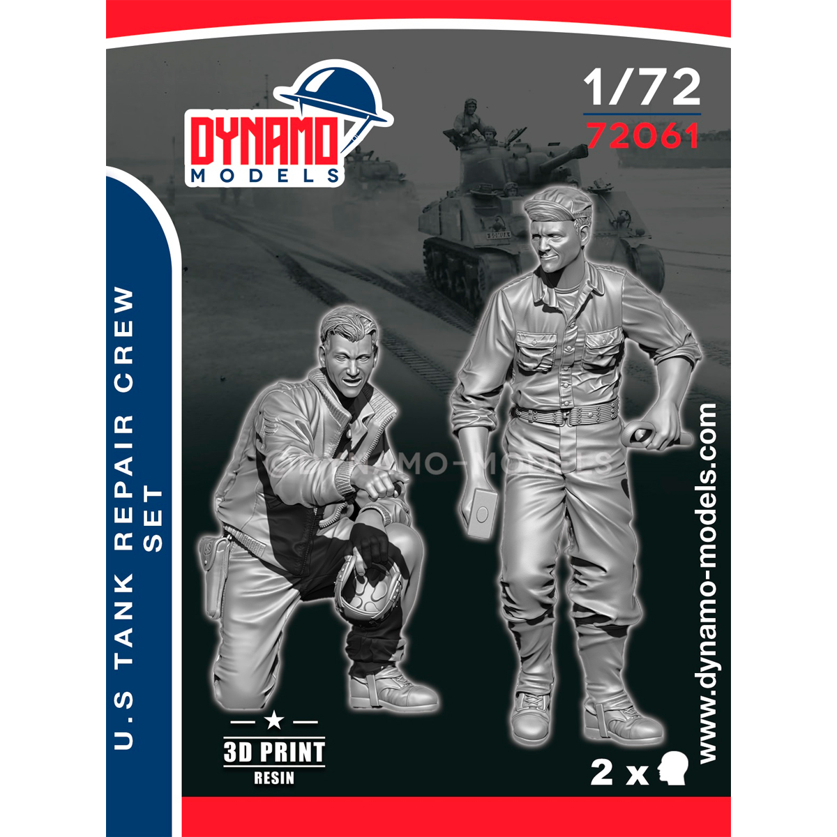 1/72 U.S Tank Repair Crew Set
