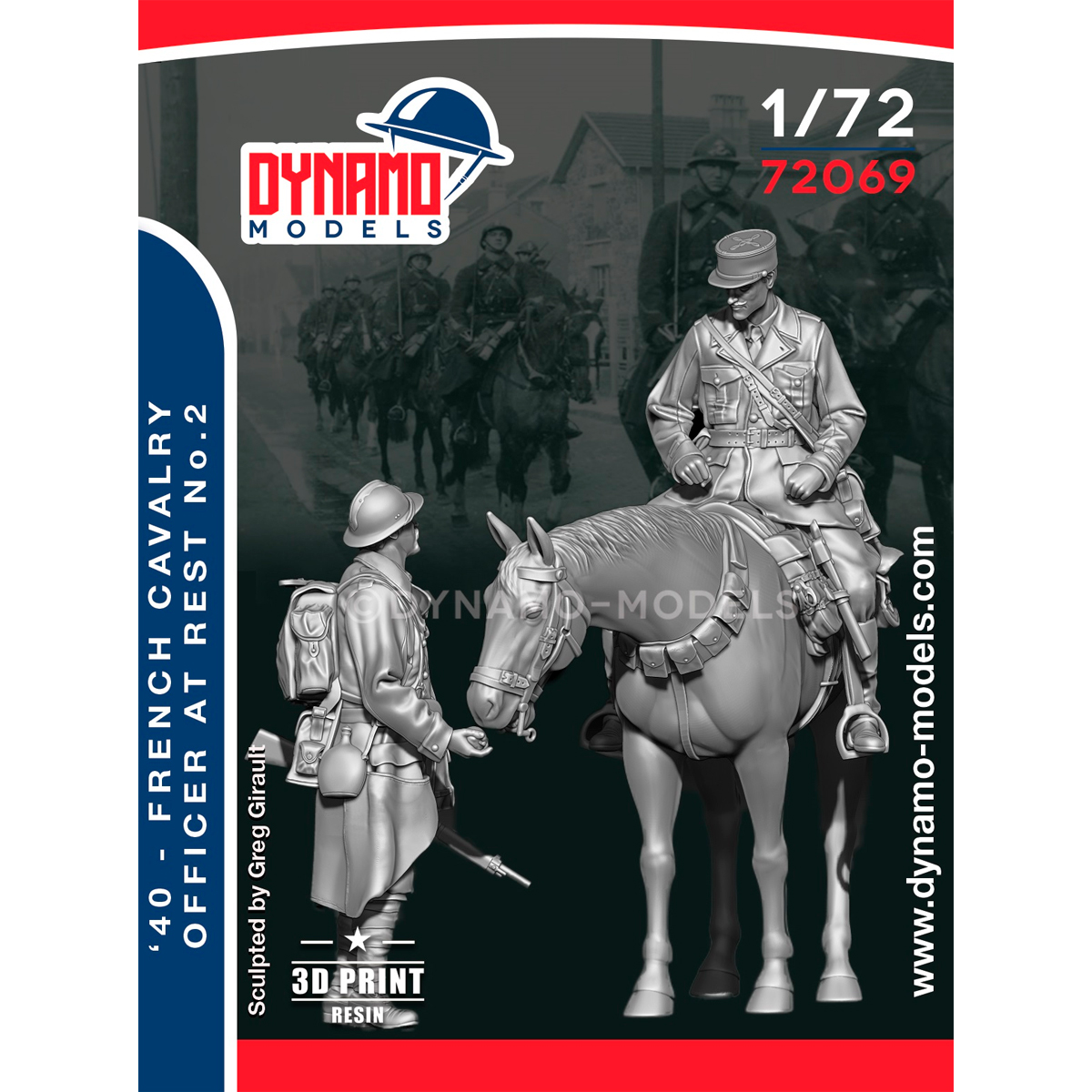 1/72 1940 French Cavalry at Rest No.2