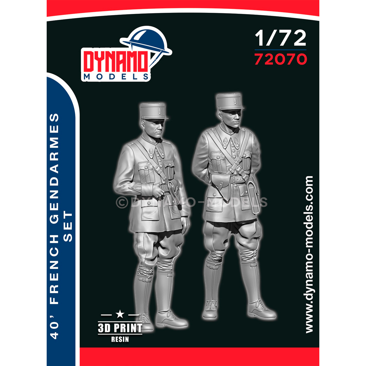 1/72 1940 French Gendarmes Set