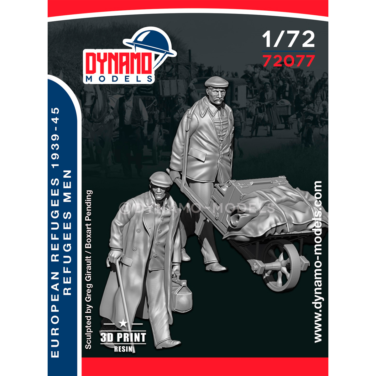 1/72 Civilians – Refugees Men