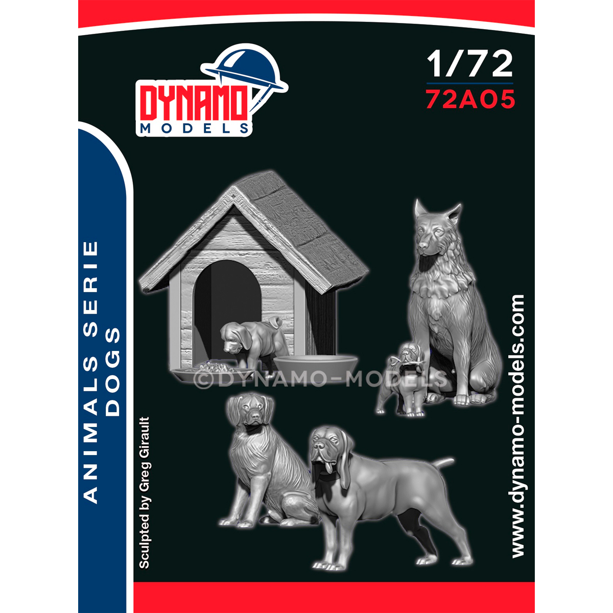 1/72 Animal Serie – Dogs Family