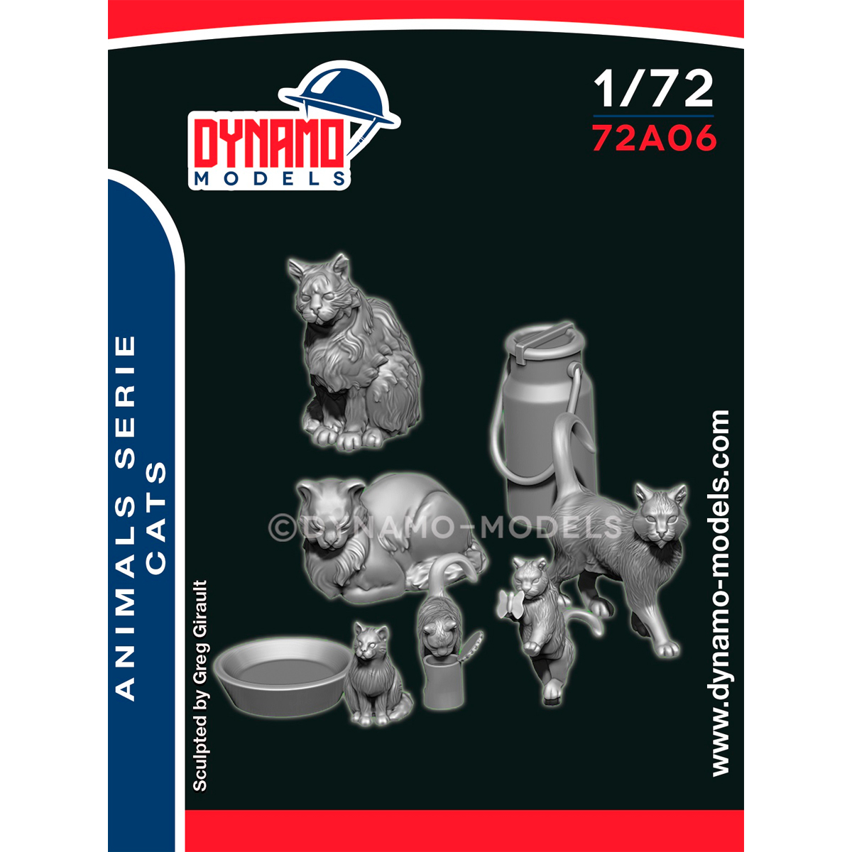 1/72 Animal Serie – Cats Family