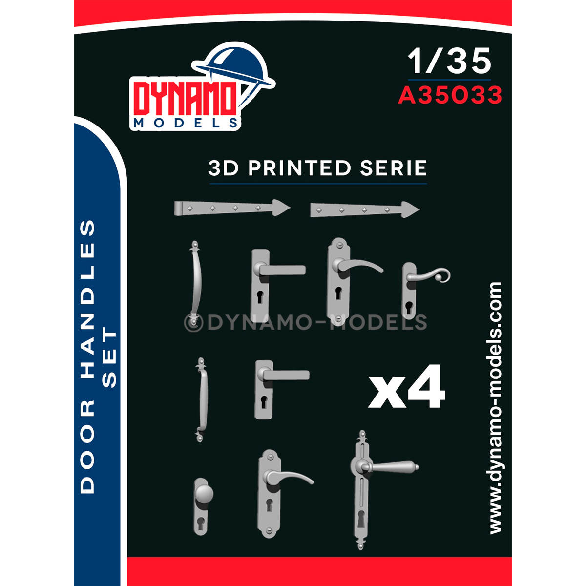 1/35 Door Handles Set