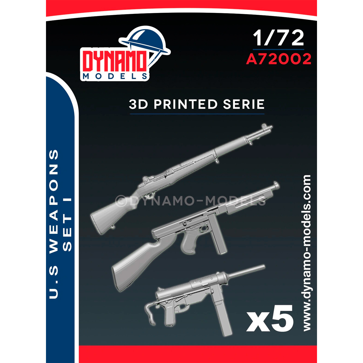 1/72 U.S Weapons Set I