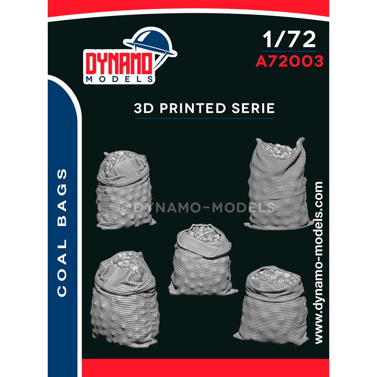 1/72 Coal Bags (5pcs)