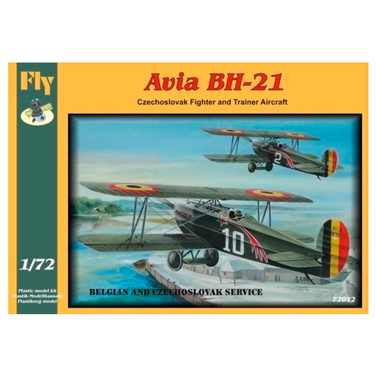 1/72 Avia BH-21 Belgian and Czechoslovak service