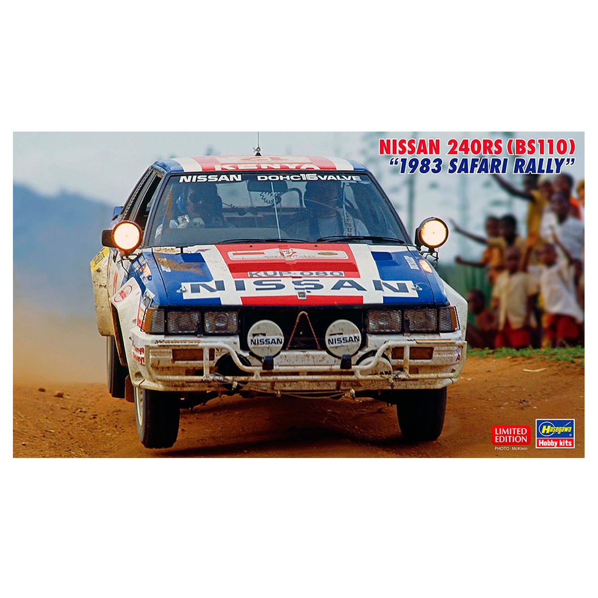 1/24 Nissan 240RS (BS110) «1983 Safari Rally»