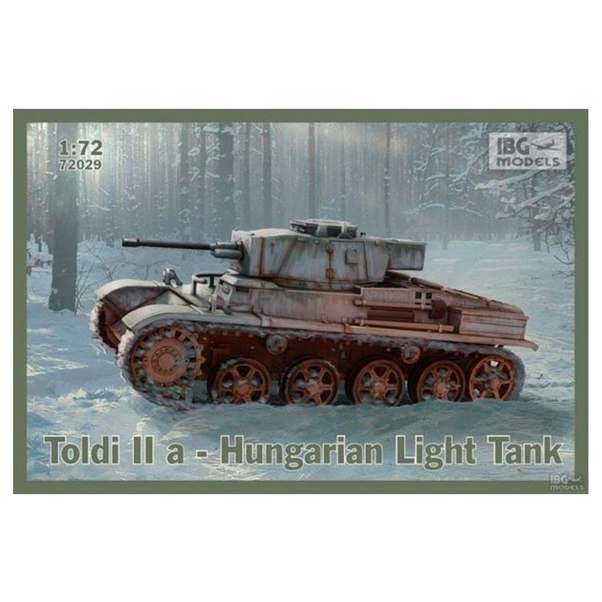 1/72 Toldi IIa Hungarian Light Tank