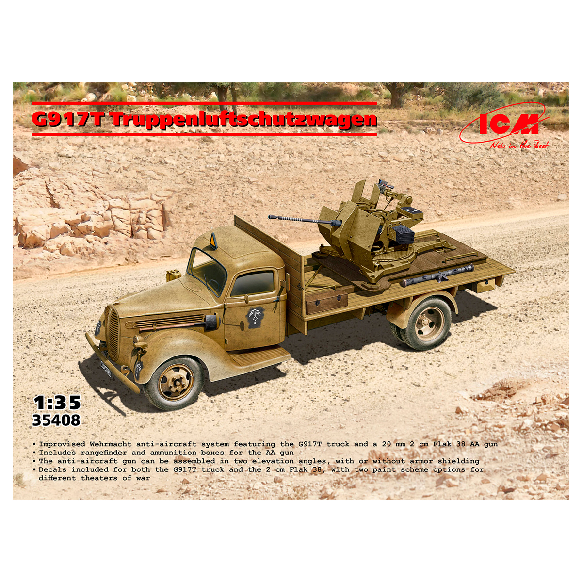 1/35 ford G917T Truppenluftschutzwagen