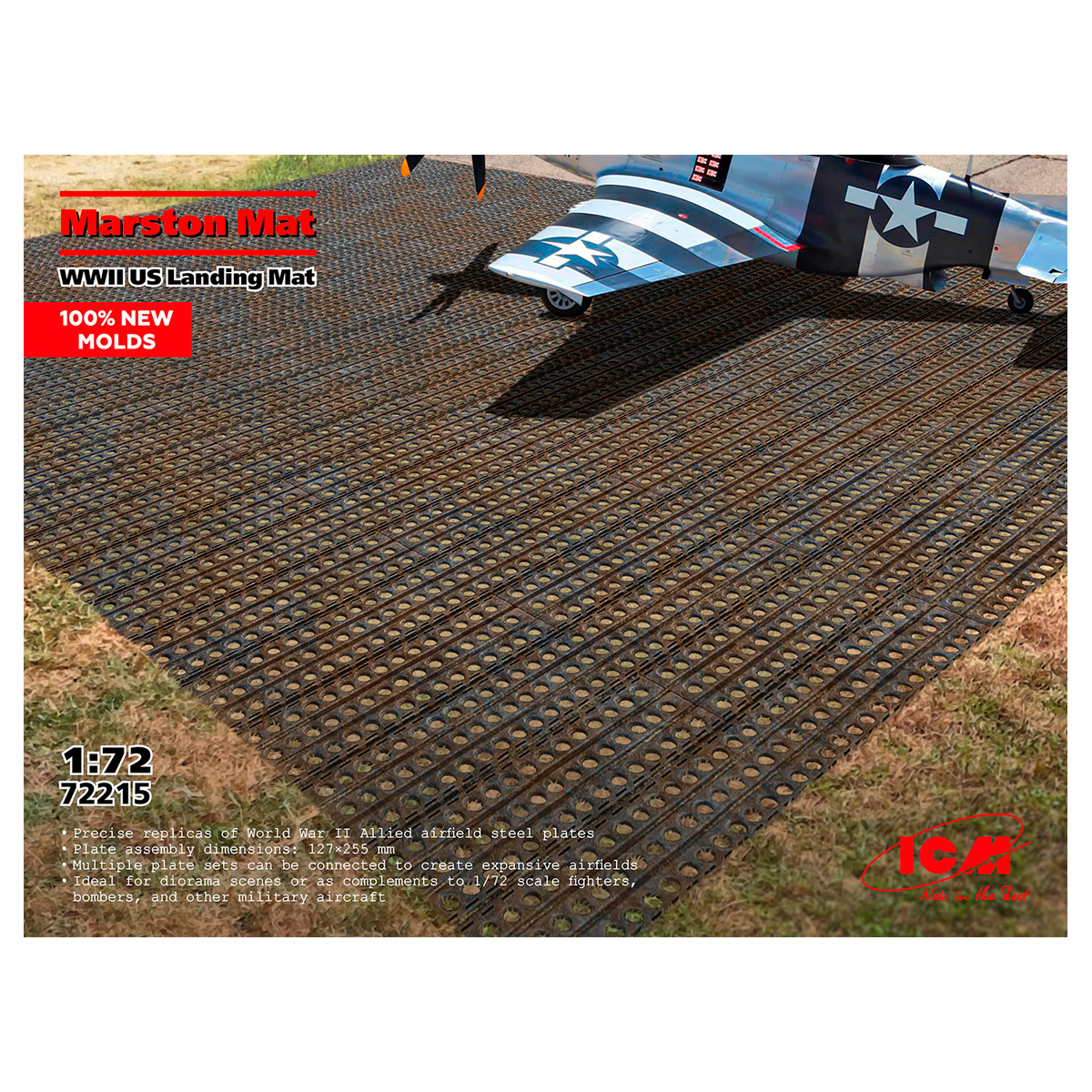 1/72 Marston Mat – WWII US Landing Mat