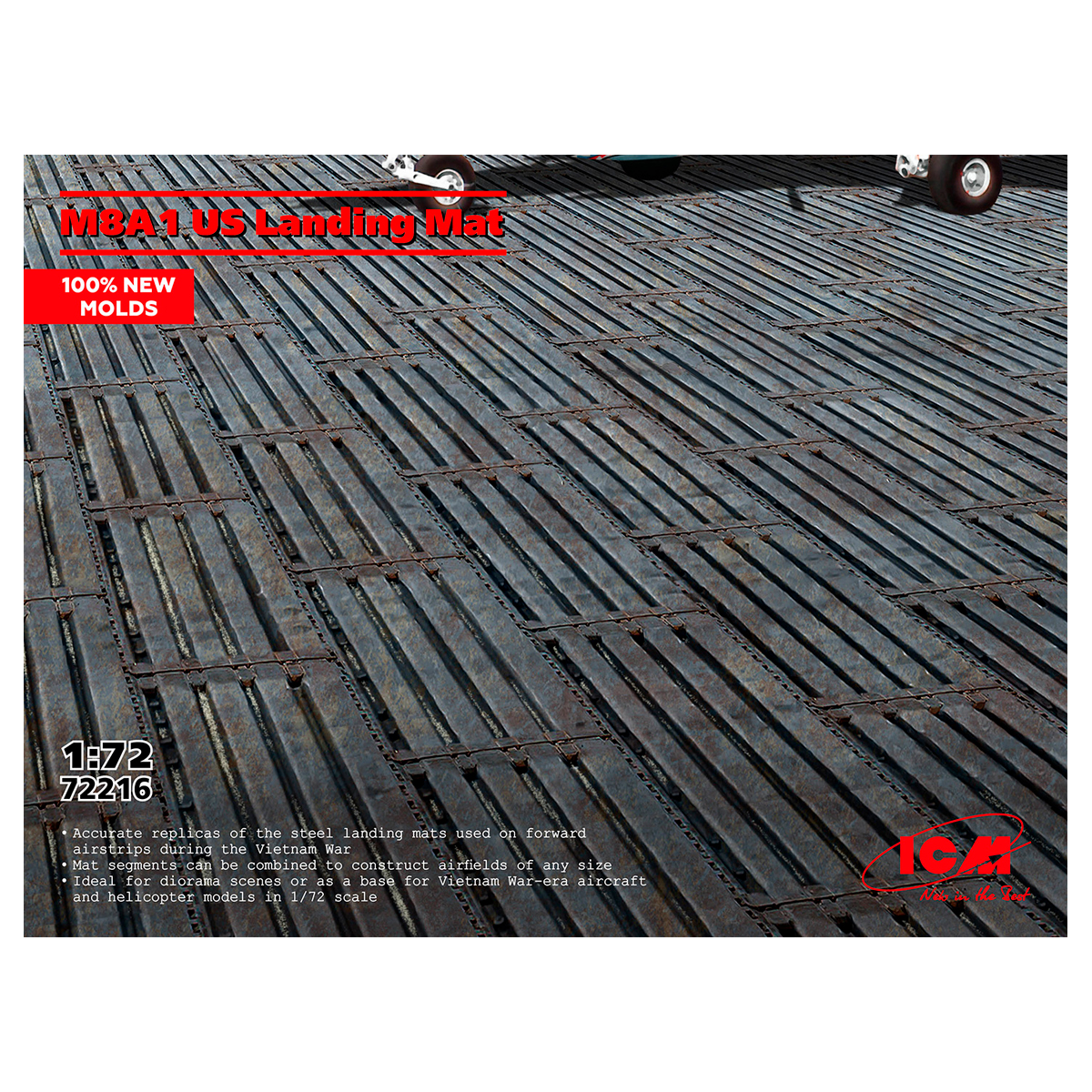 1/72 M8A1 US Landing Mat