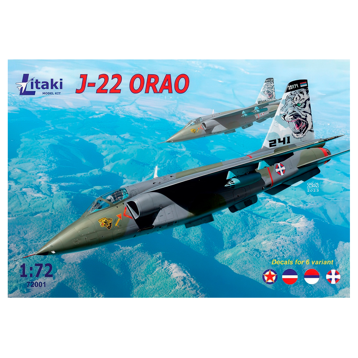 1/72 J-22 ORAO single-seat attack aircraft variant