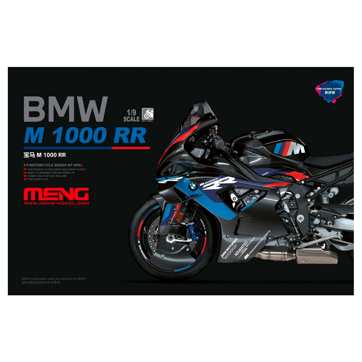 1/9 BMW M 1000 RR (Pre-colored Edition)