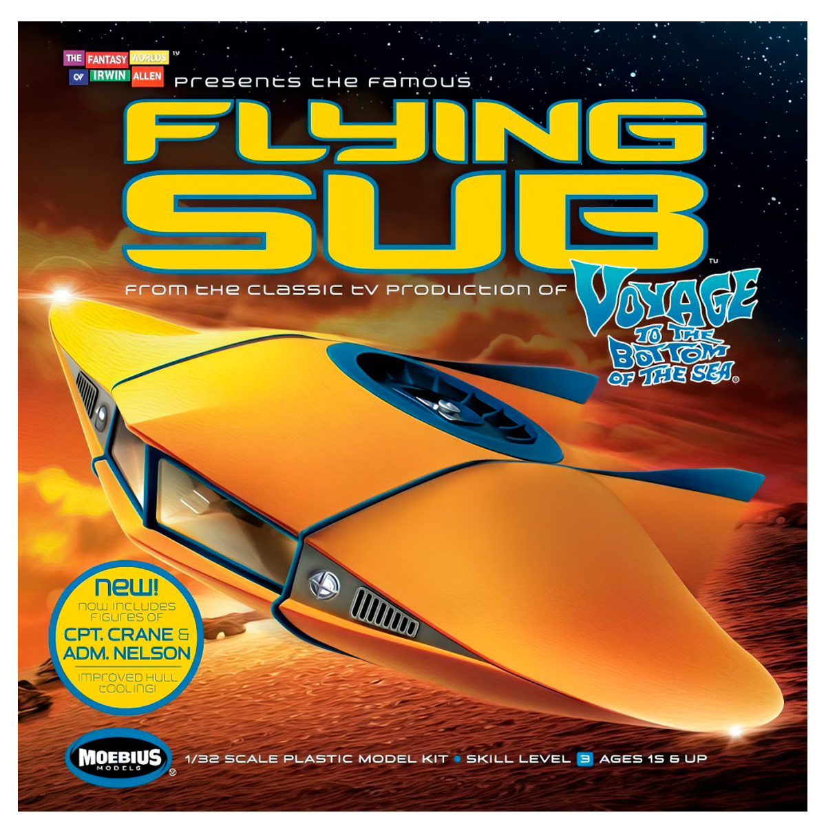 1/32 Flying Sub – Voyage To The Bottom of the Sea