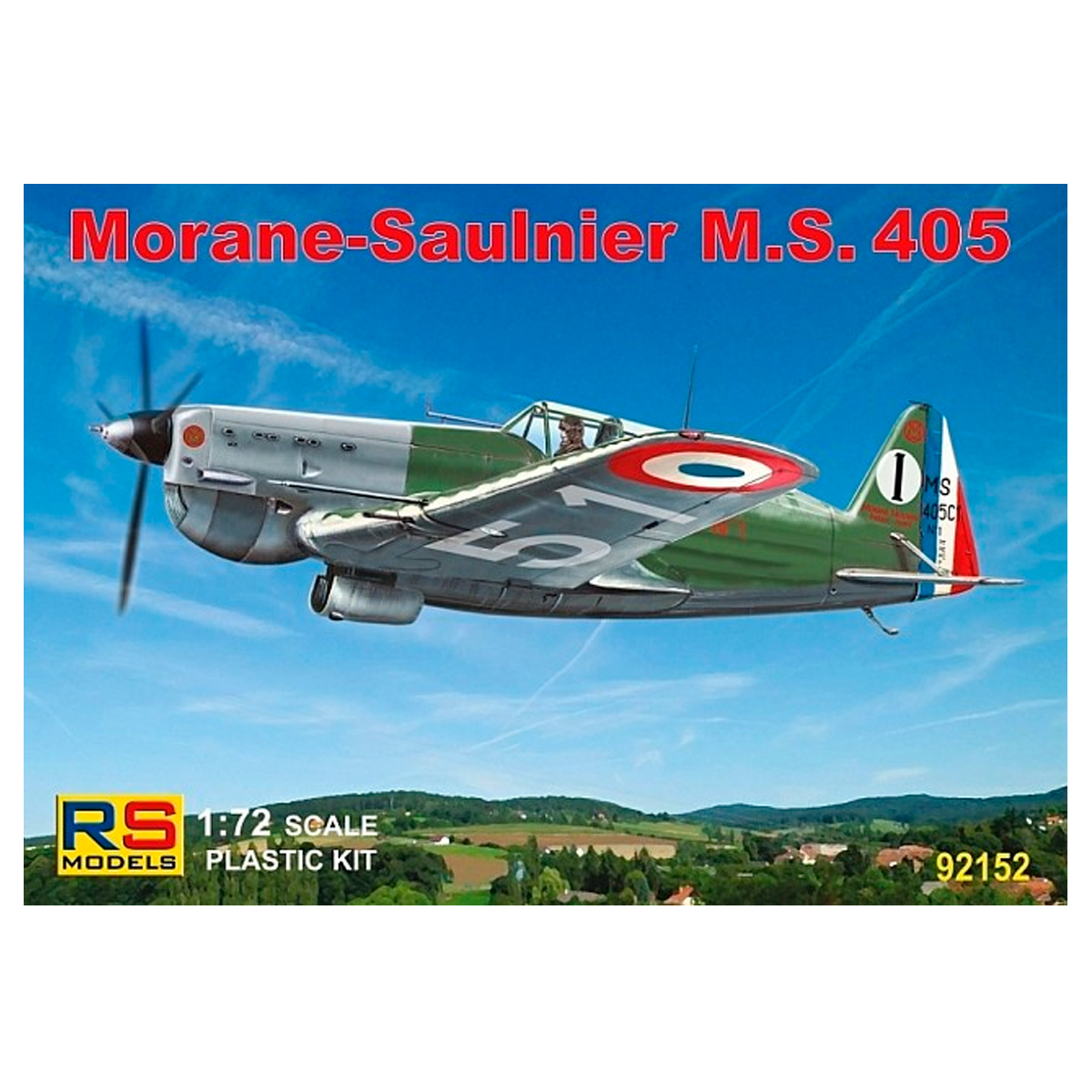 1/72 Morane-Saulnier M.S. 405